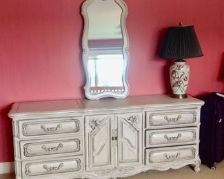 French Provincial Dresser w/Mirror