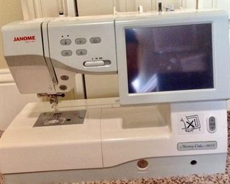 Janome Memory Craft 11000 Embroidery/Quilting Machine