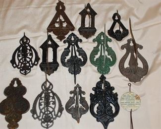 Antique Cast Iron mercantile spindles