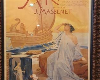 Antique 1906 Opera Poster