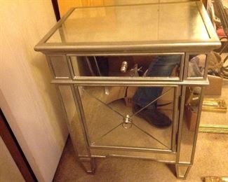 Nina Campbell mirrored console or bedside table