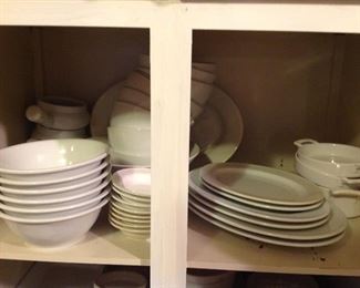 French porcelain dishes and bakeware