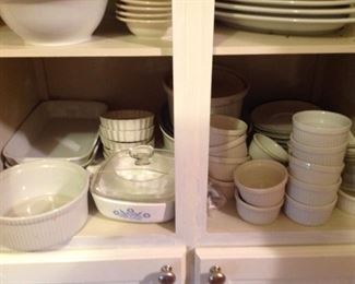 French porcelain and bakeware