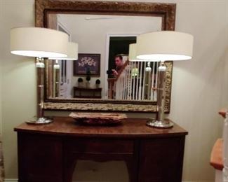 Mirror has been sold table only left