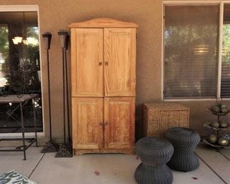 Large storage cabinet.