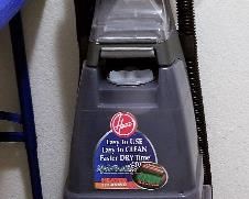 Hoover carpet shampooer. 