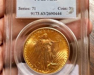 PCGS MS63 1922 Gold 