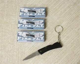 3 Key Ring Pocket Knives