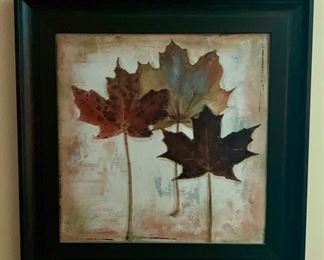 Maple leaves painting