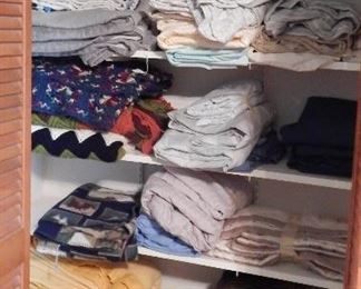 Linens, Afgans, Blankets