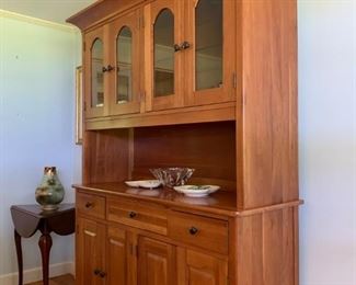 Solid Cherry Hutch by Richardson Brothers