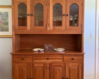 Solid Cherry Hutch by Richardson Brothers