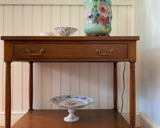 Marble Top Side Tables- Pair