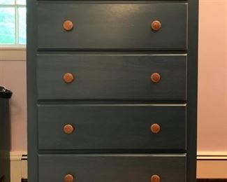 5 Drawer Dresser in Blue