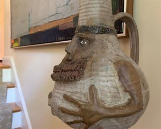 Anthropomorphic Jug - Signed