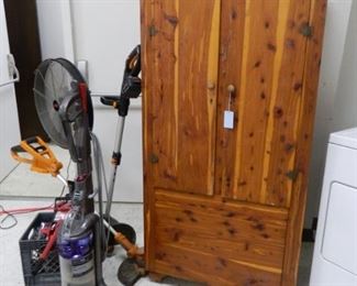 Dysentery vacuum and cedar wardrobe