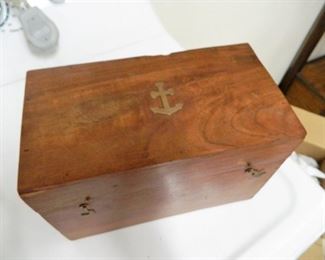 Wooden chest
