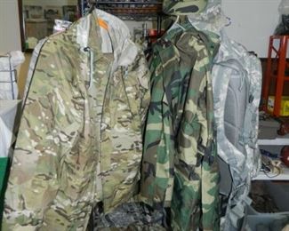 Military clothing, Camo rain suits (2)