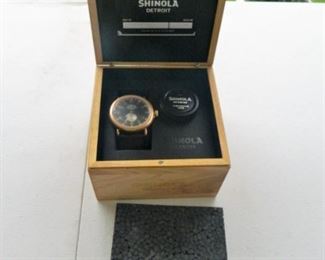 Shinola Watch in case