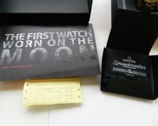 Omega Speedmaster papework