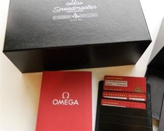Omega Speedmaster paperwork