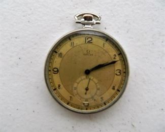 Vintage Omega pocket watch - works
