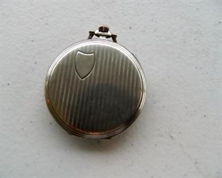 Back of Omega pocket watch