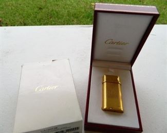 Cartier lighter in original case
