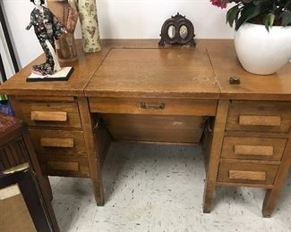 Vintage oak desk