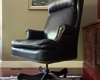Handcock and Moore Executive Leather Desk Chair