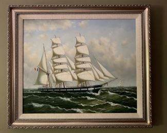 Clipper Ship Art Print