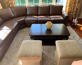 Leather Sectional from Jaymar