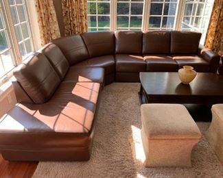 Leather Sectional from Jaymar