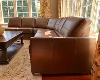 Leather Sectional from Jaymar