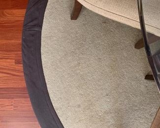 Natural Area Rug, Round