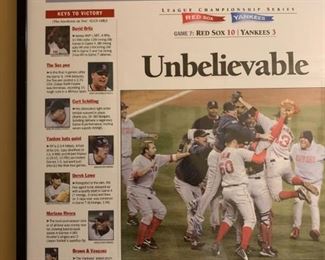Red Sox Memorabilia