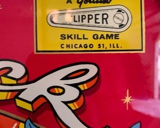 Slick Chick Pin Ball from Gottlieb, 1963