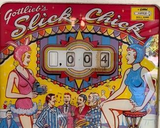 Slick Chick Pin Ball from Gottlieb, 1963