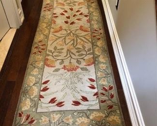 AREA RUG - RUNNER - MATCHING 3 X 5 ALSO AVAILABLE 