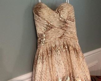 LONG DRESS - GREAT FOR HOMECOMING OR WEDDINGS - S/M