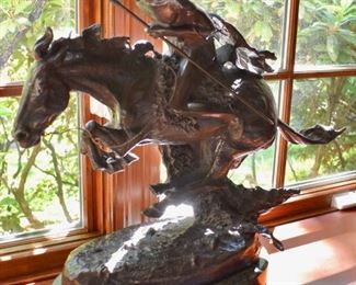 Frederic Remington "The Cheyenne" bronze