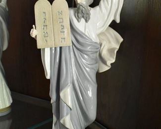 Lladro "Moses" and the Ten Commandments (retired)