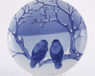 Bing and Grondahl, Denmark. Blue and white porcelain Christmas Eve (Jule Aften) plate for 1899.
SKU: 01354
Follow us on Instagram: @revereauctions