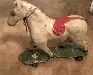 ca 1900's horse riding toy
