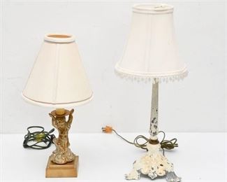 106. Lot of Two 2 Lamps