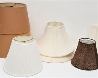 107. Group Lot of Seven 7 Assorted Lampshades