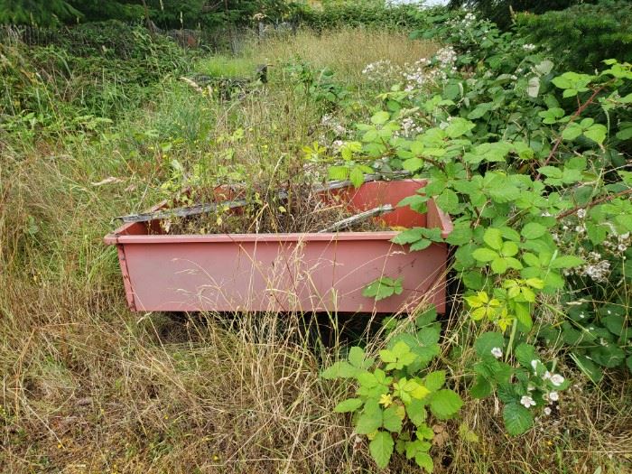 One of many garden carts