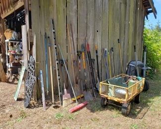 LOTS of garden tools 