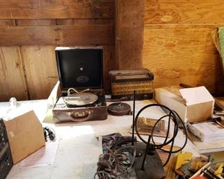 More vintage record players