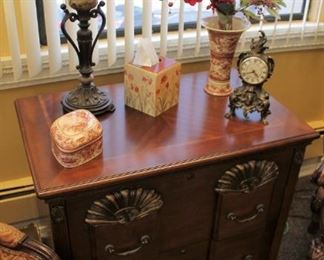 2-drawer locking file cabinet, coordinates with office desk $240